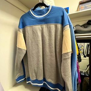 Urban Outfitters Sweatshirt, Size Medium, Multicolored